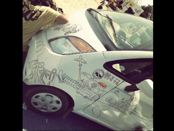 Tata Nano Art In Motion 