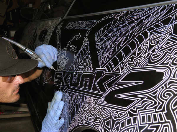 Shawn Lisjack's Engraved Honda Civic