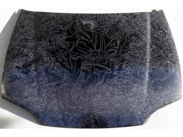 Shawn Lisjack's Engraved Honda Civic