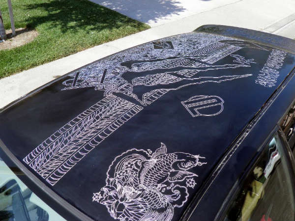 Shawn Lisjack's Engraved Honda Civic