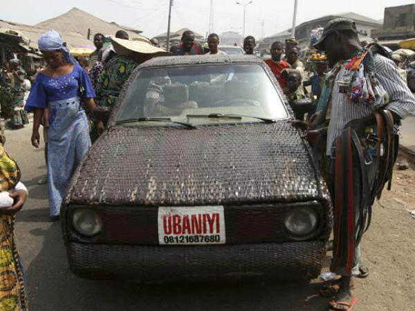 World's FIrst Hand Woven Car