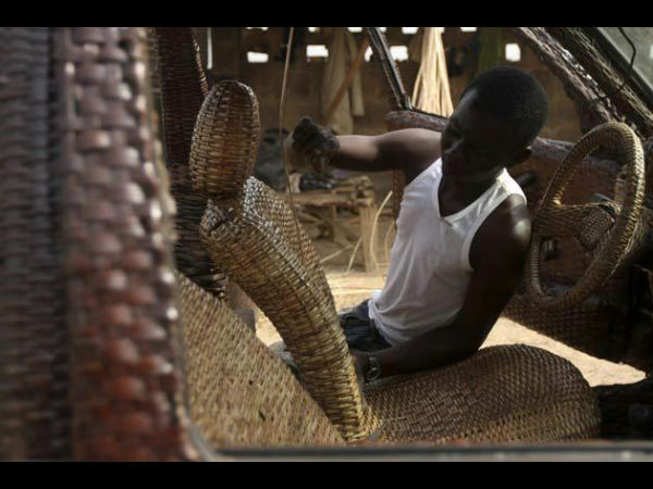 World's FIrst Hand Woven Car