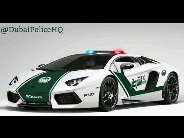 Lamborghini Aventador Dubai Police Force