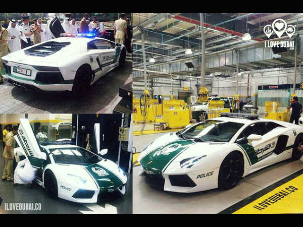 Lamborghini Aventador Dubai Police Force