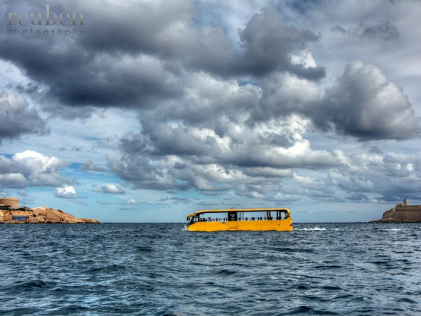 World's First Amphibious Bus