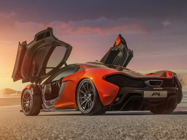McLaren P1 Photoshoot In BIC