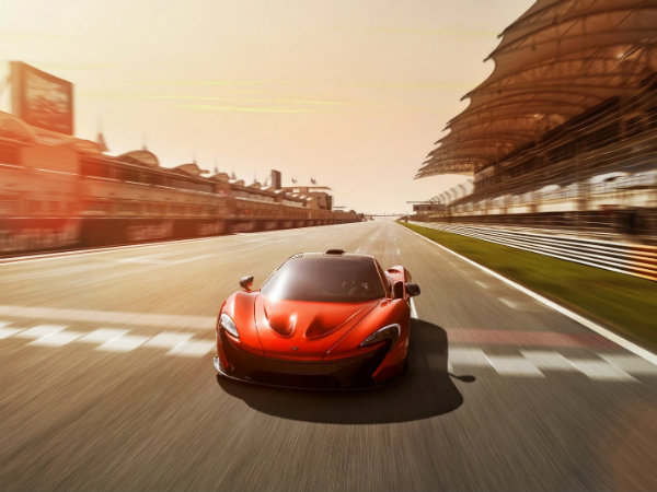 McLaren P1 Photoshoot In BIC