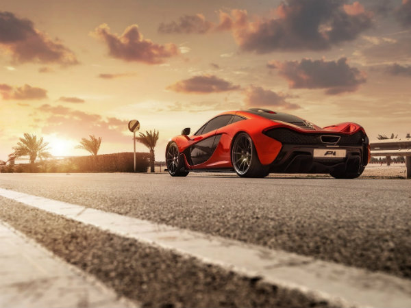 McLaren P1 Photoshoot In BIC