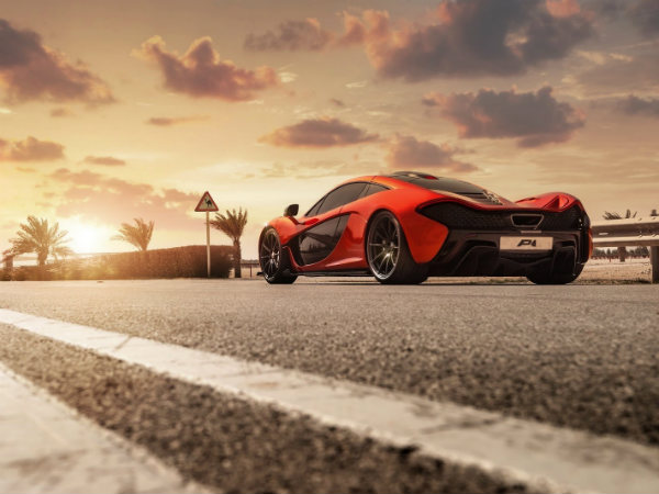 McLaren P1 Photoshoot In BIC