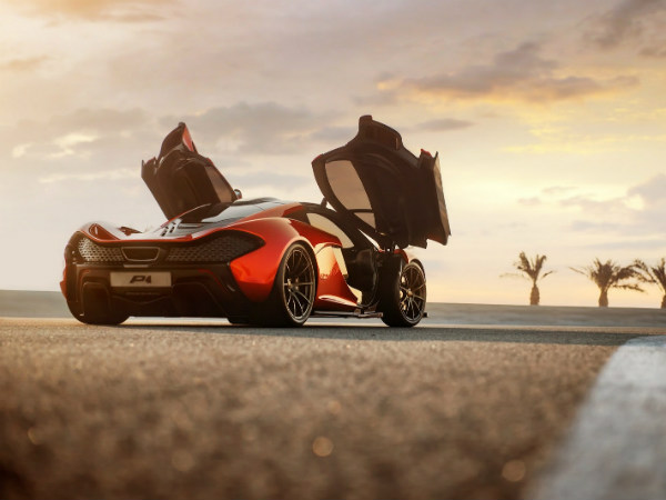 McLaren P1 Photoshoot In BIC