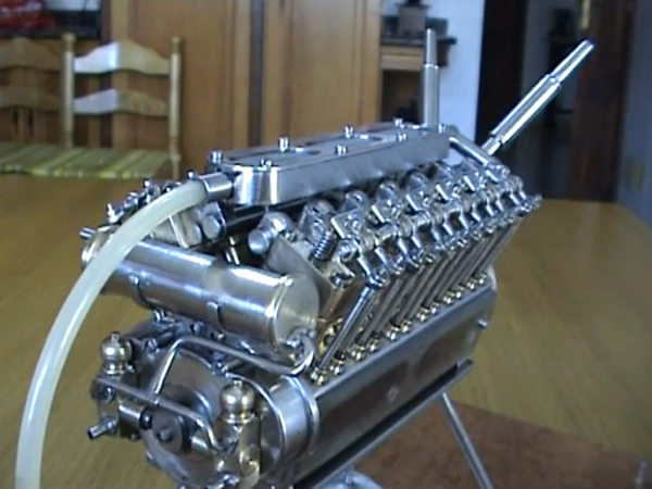 World's Smallest V12 Engine