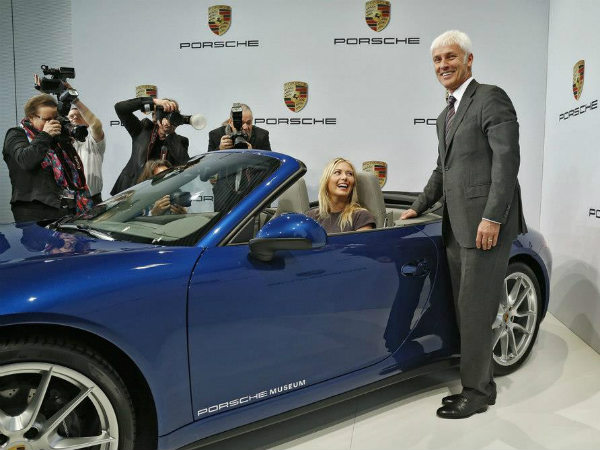 Porsche Names Maria Sharapova As Brand Ambassador