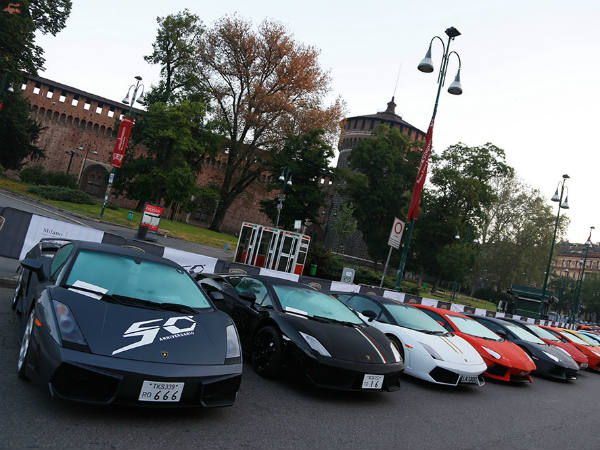 Lamborghini 50th Anniversary Grand Tour