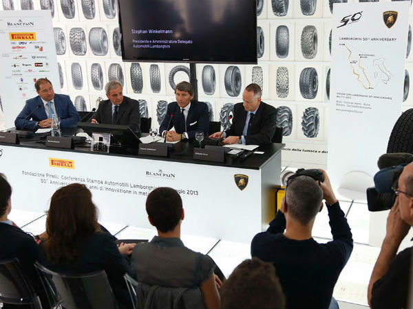 Lamborghini 50th Anniversary Grand Tour