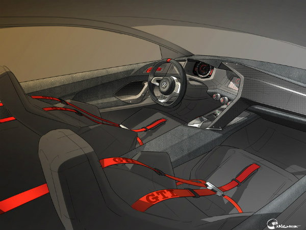 VW Golf Design Vision GTI Concept