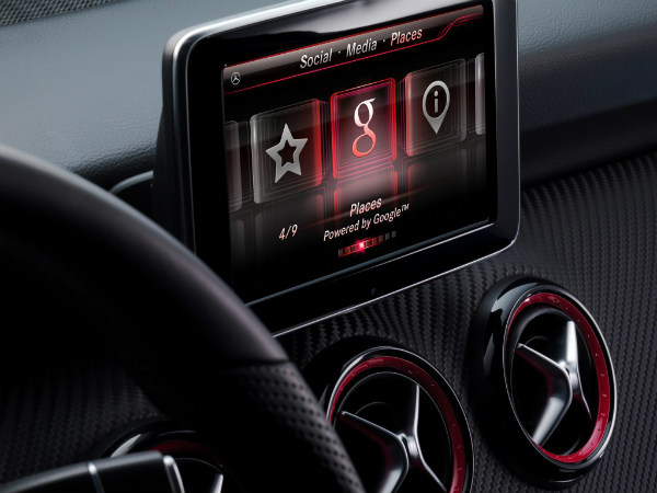 Mercedes Benz Deeper Google Maps Integration