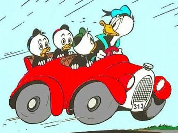 Famous Automobiles From The World Of Cartoons