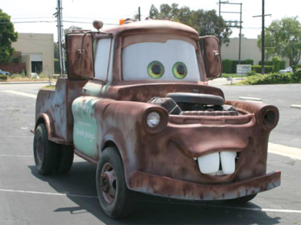 Famous Automobiles From The World Of Cartoons