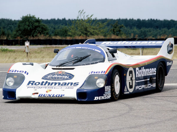 Porsche 956 (“Sports prototype race car”)