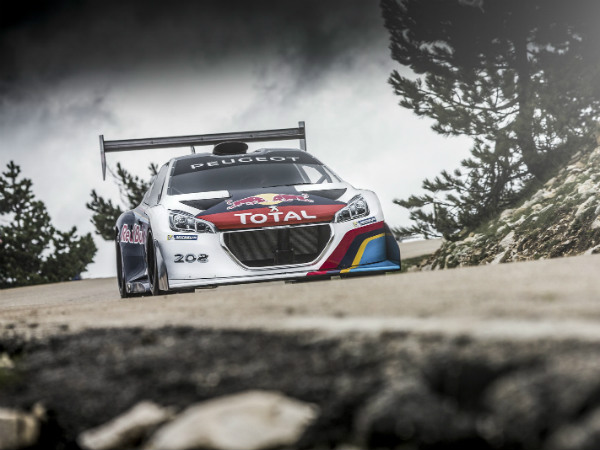 Sebastien Loeb Drive 875HP Peugeot on Mont Ventoux