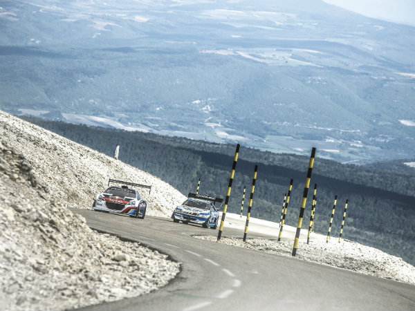 Sebastien Loeb Drive 875HP Peugeot on Mont Ventoux