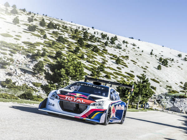 Sebastien Loeb Drive 875HP Peugeot on Mont Ventoux