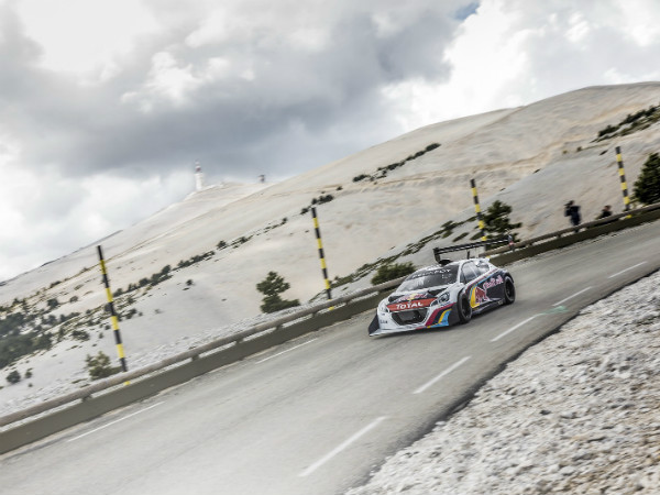 Sebastien Loeb Drive 875HP Peugeot on Mont Ventoux