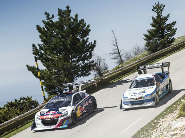 Sebastien Loeb Drive 875HP Peugeot on Mont Ventoux