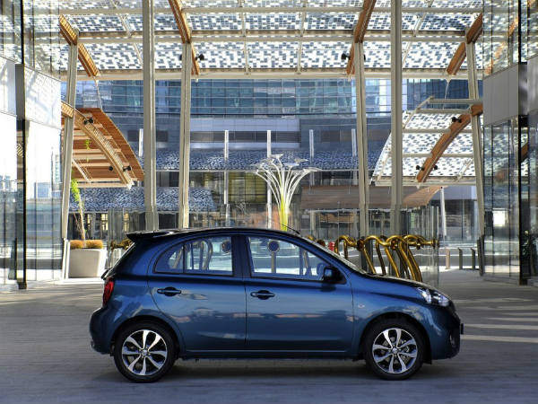 Nissan Micra side profile