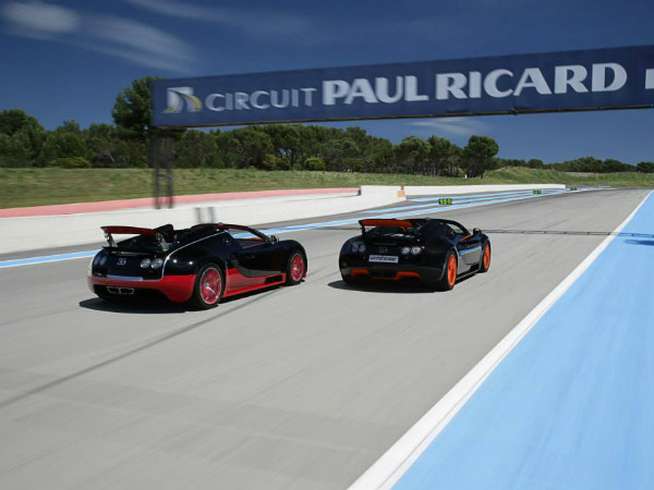 Bugatti Veyron Exclusive Driving Experience Paul Ricard Circuit