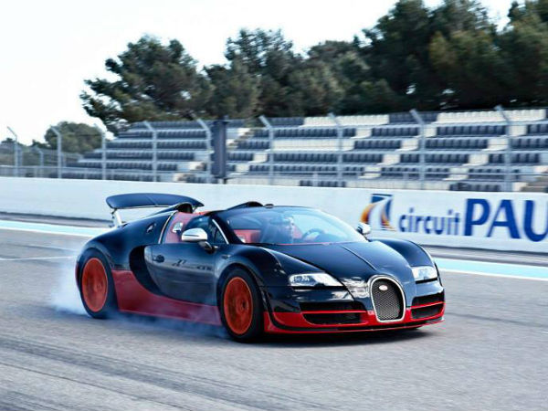 Bugatti Veyron Exclusive Driving Experience Paul Ricard Circuit