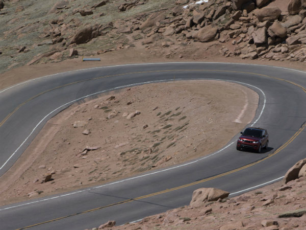 Range Rover Sport Pikes Peak Record Attempt Range Rover Sport Pikes Peak Record Attempt
