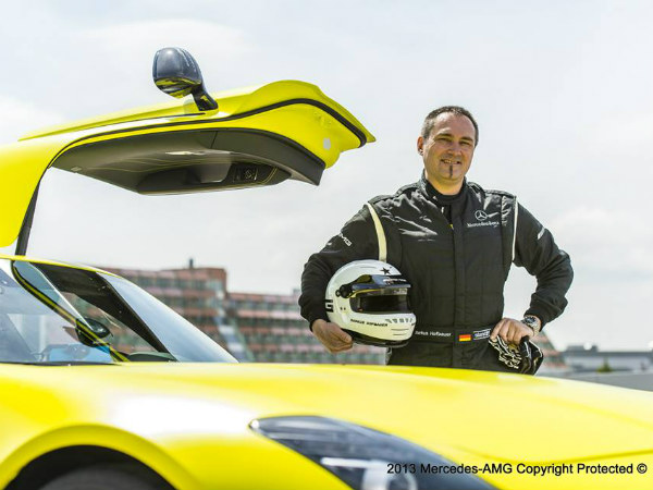 Mercedes SLS AMG Electric Drive Lap Record
