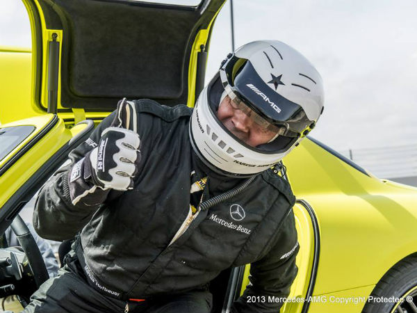 Mercedes SLS AMG Electric Drive Lap Record