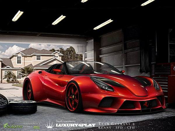Ferrari F12 Berlinetta Renderings