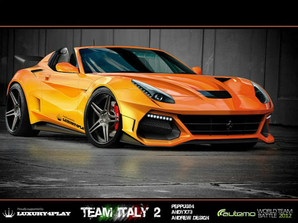Ferrari F12 Berlinetta Renderings