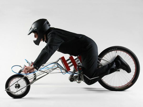 Screwdriver powered tricycle