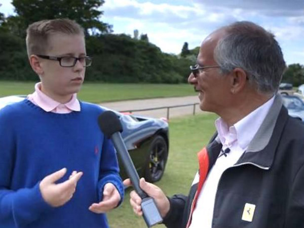 12 Year Old Owns Three Ferraris