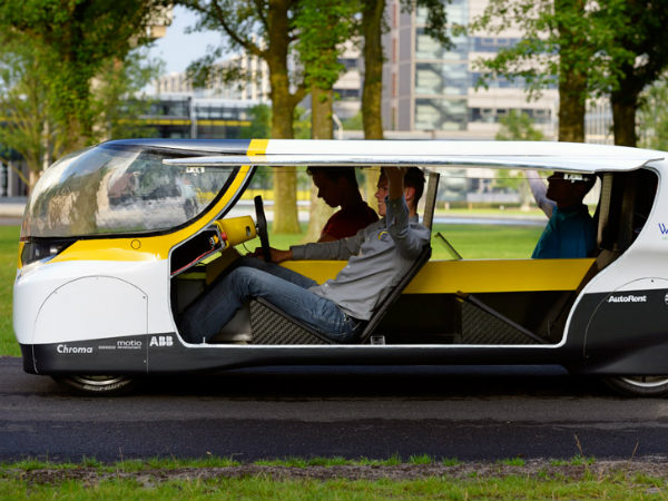 Stella, World's First Solar Powered Family Car Stella, World's First Solar Powered Family Car