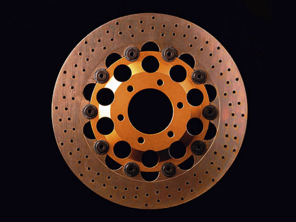 Image: A disc used in a MotoGP bike Image: A disc used in a MotoGP bike