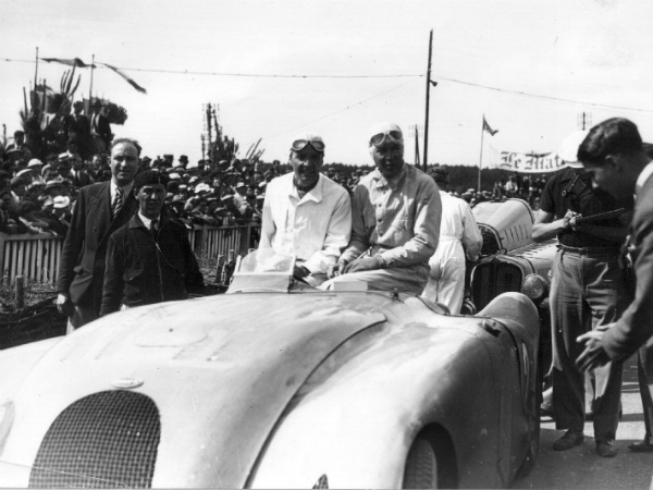 Jean-Pierre Wimille with team mate