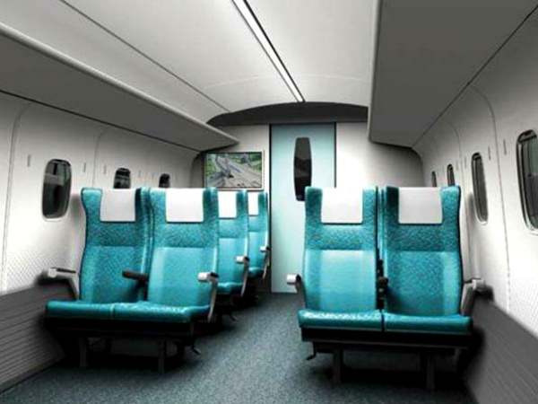 JR Maglev/MLX01 interior