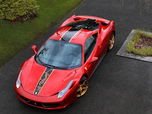 The original 458 Italia China Edition