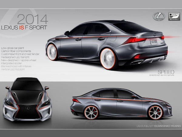 Lexus IS DeviantART SEMA Design Concept