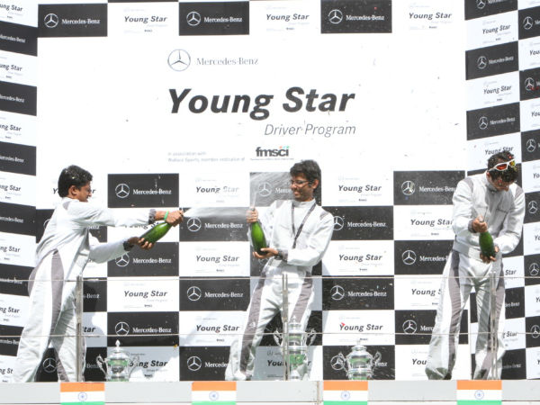 mercedes benz young star driver