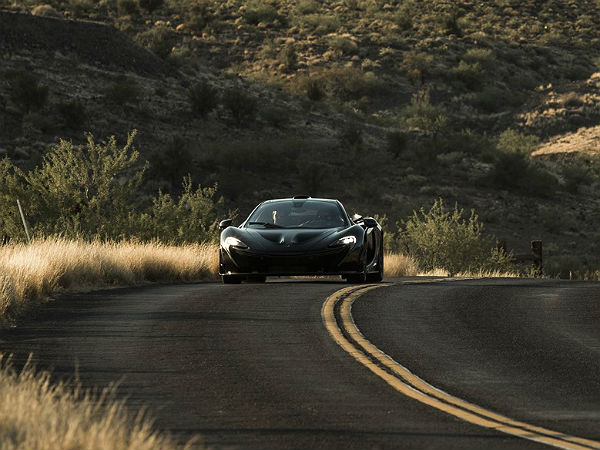 McLaren P1 Desert Test Video
