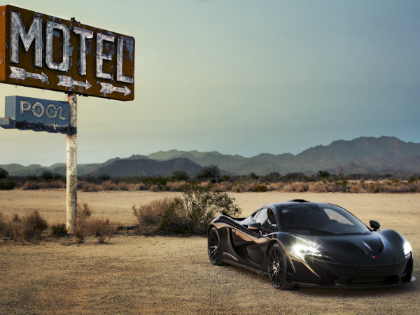 McLaren P1 Desert Test Video