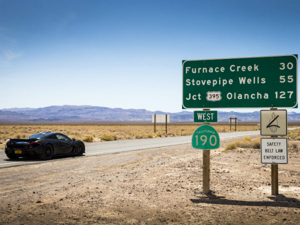 McLaren P1 Desert Test Video