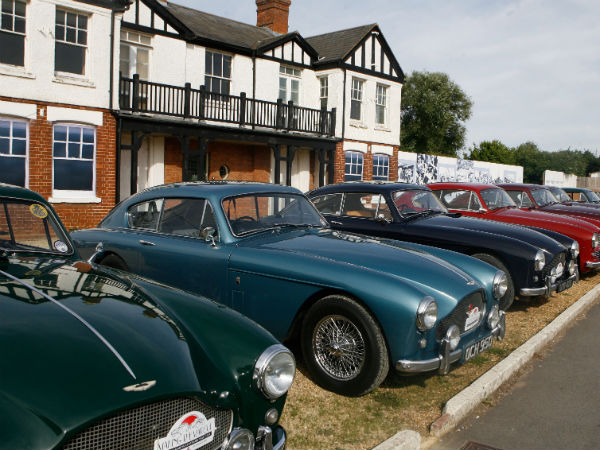 Aston Martin Works Witnesses Huge Gathering Of Historic Models