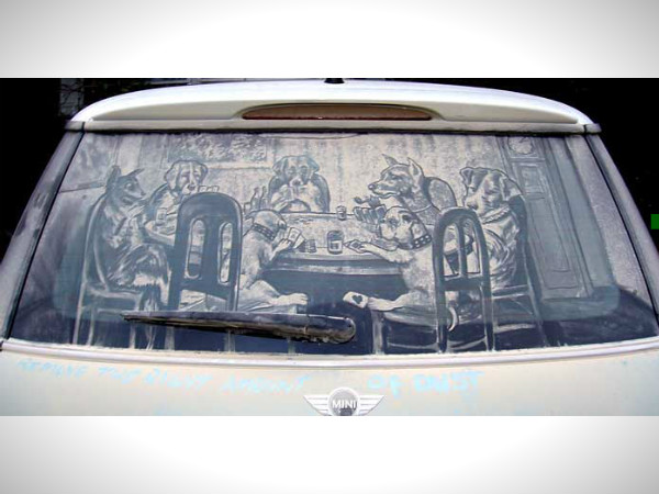 Dirty Car Art by Scott Wade